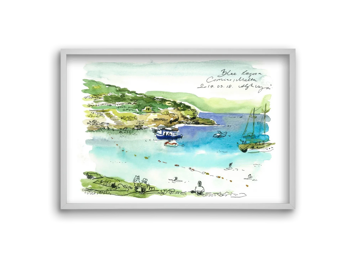 MALTA AQUARELLE NO.5 - artbridge