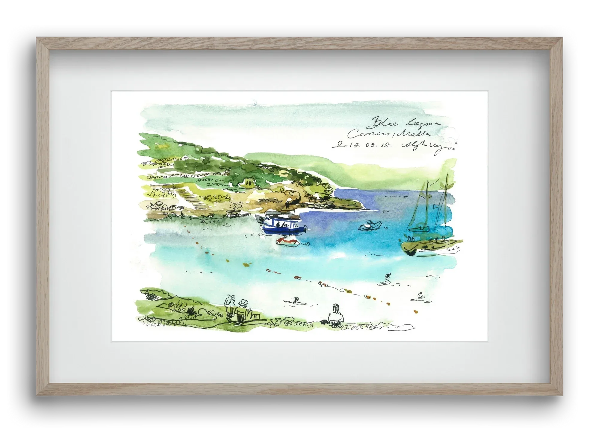MALTA AQUARELLE NO.5 - artbridge