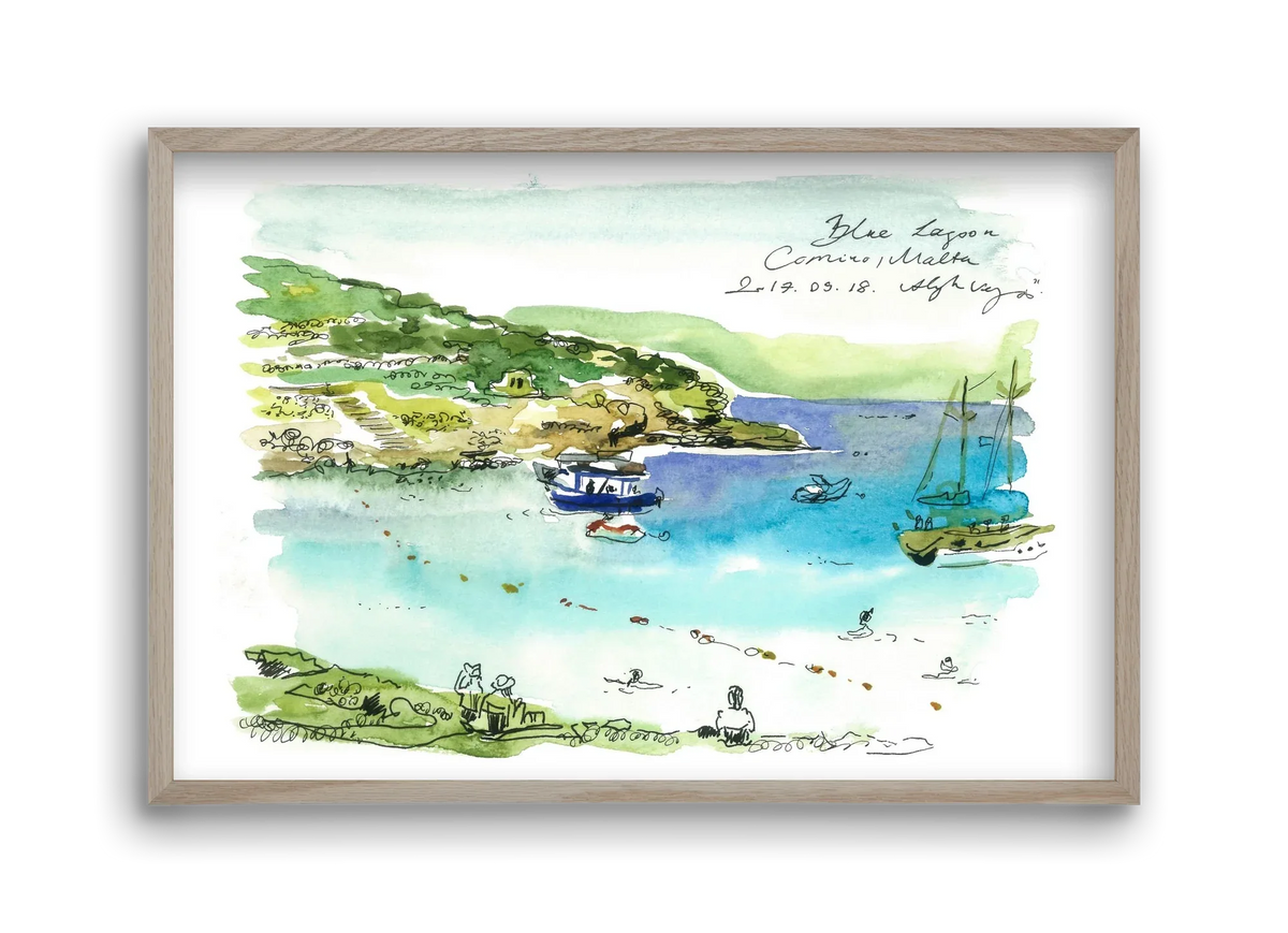 MALTA AQUARELLE NO.5 - artbridge