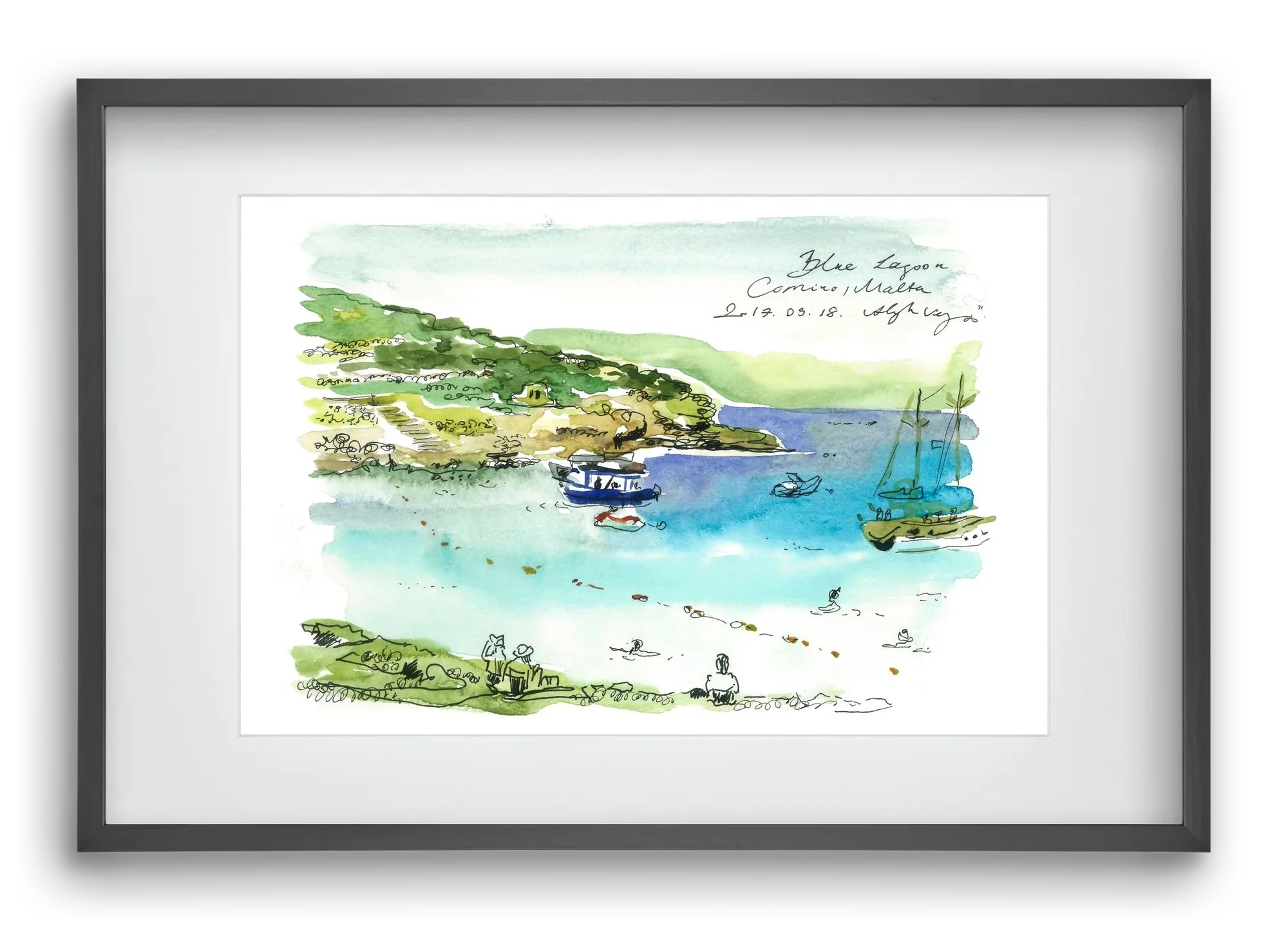 MALTA AQUARELLE NO.5 - artbridge