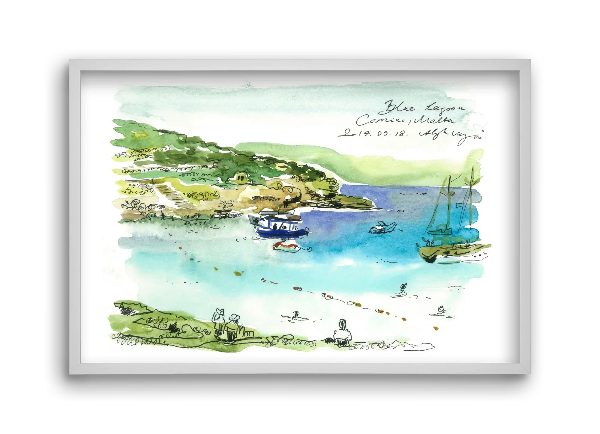 MALTA AQUARELLE NO.5 - artbridge