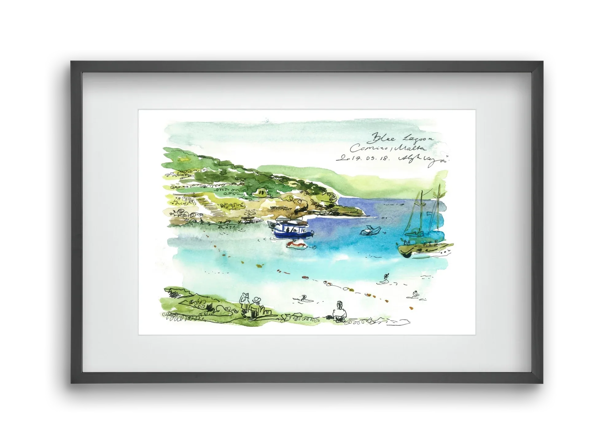 MALTA AQUARELLE NO.5 - artbridge