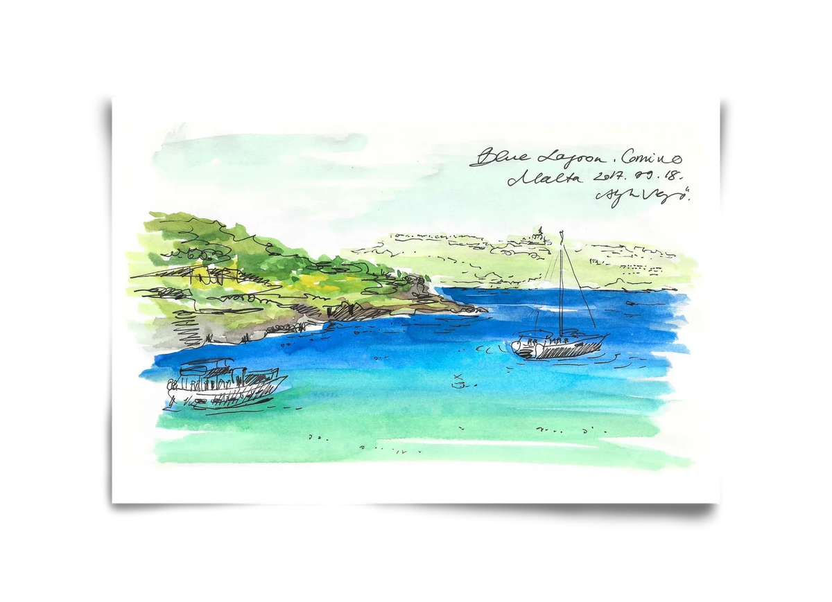 MALTA AQUARELLE NO.6 - artbridge