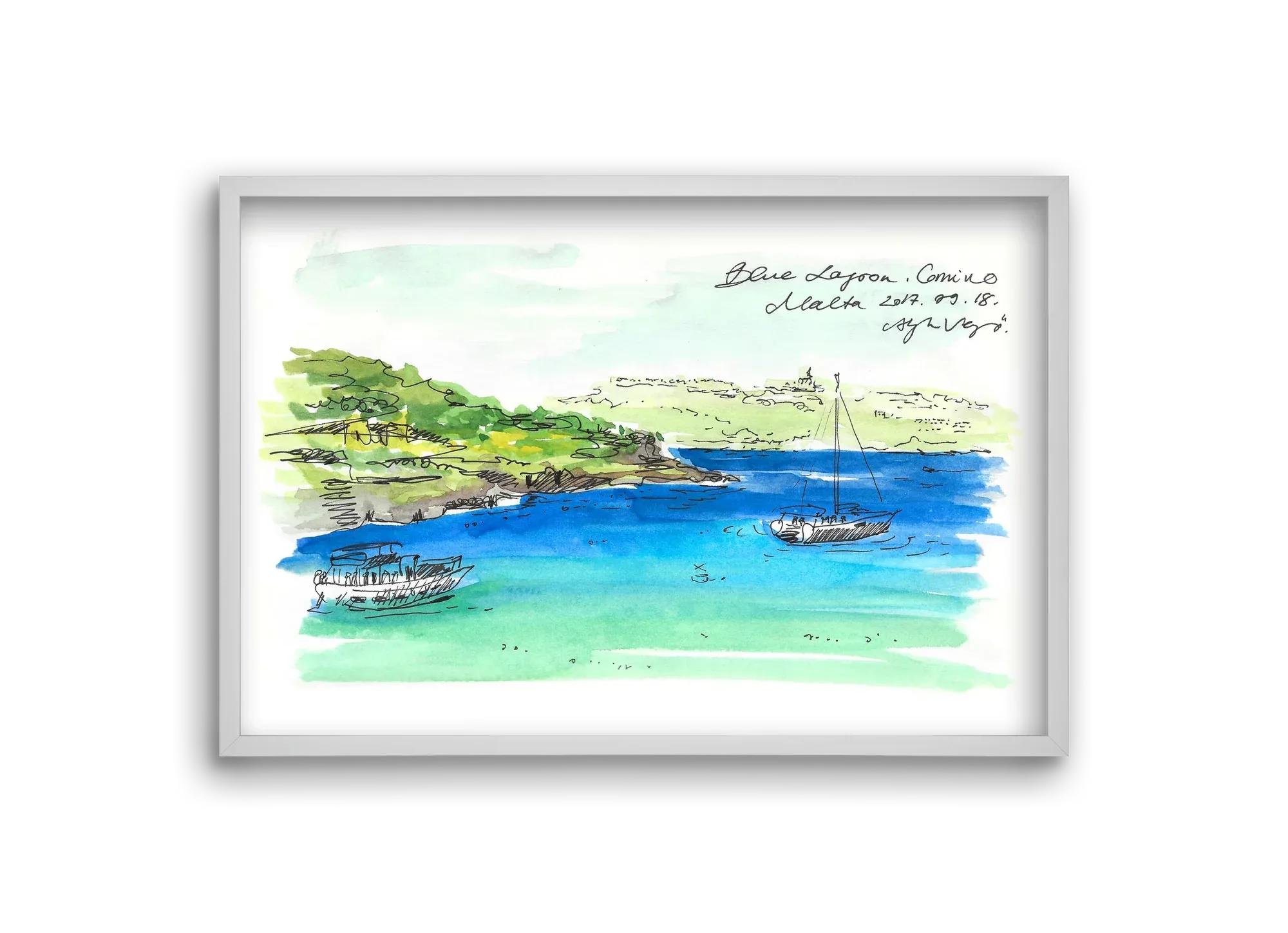 MALTA AQUARELLE NO.6 - artbridge