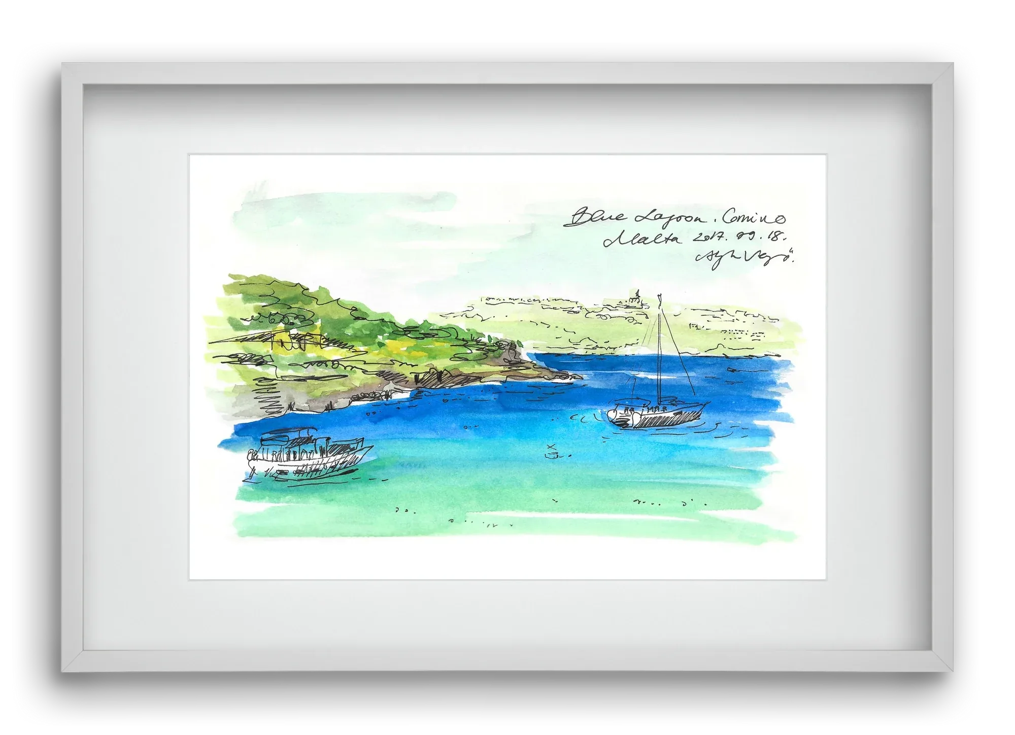 MALTA AQUARELLE NO.6 - artbridge