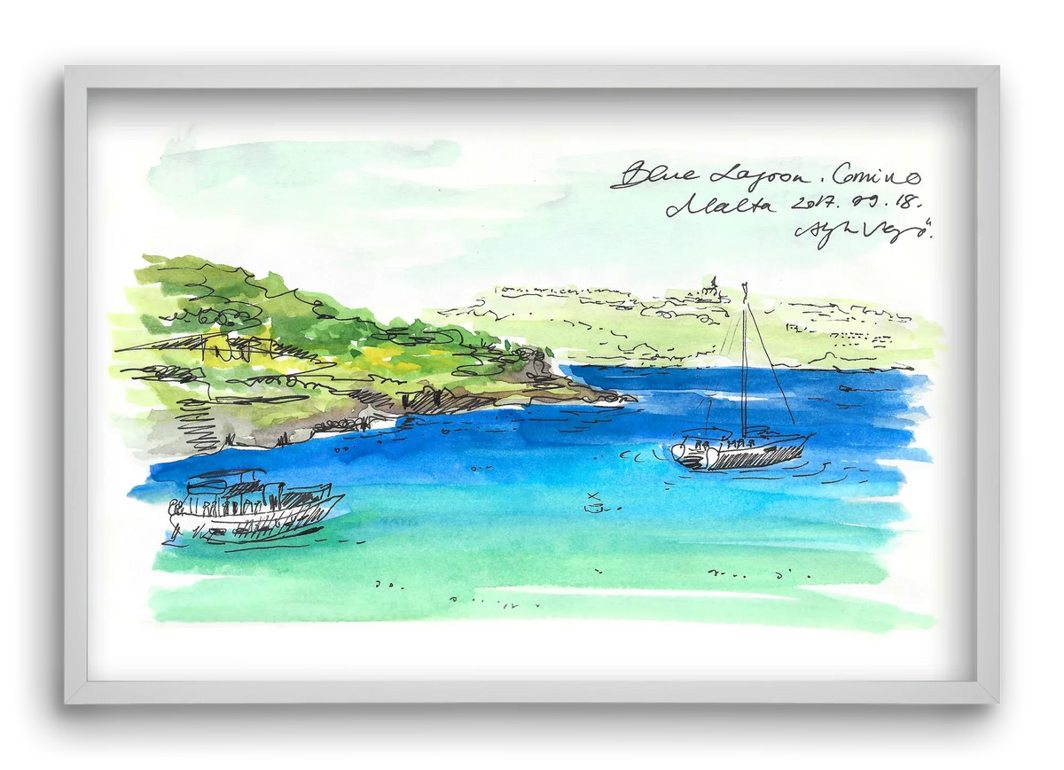 MALTA AQUARELLE NO.6 - artbridge