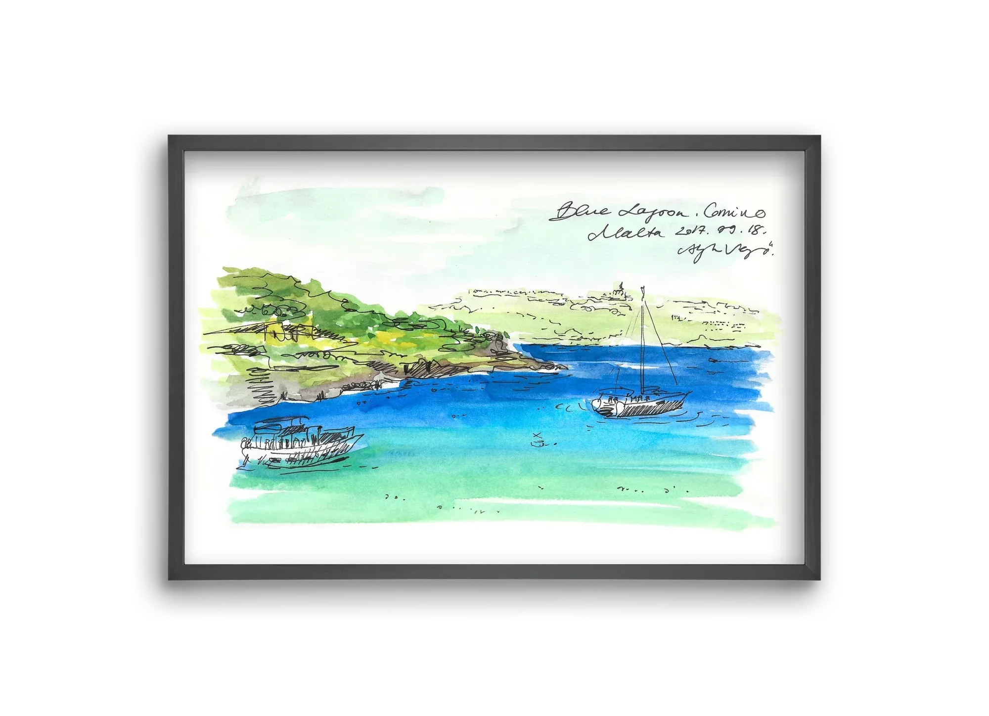 MALTA AQUARELLE NO.6 - artbridge