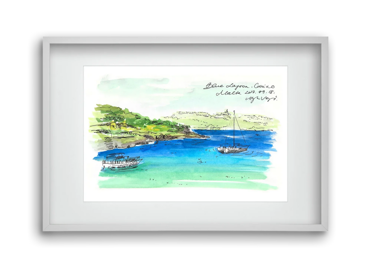 MALTA AQUARELLE NO.6 - artbridge
