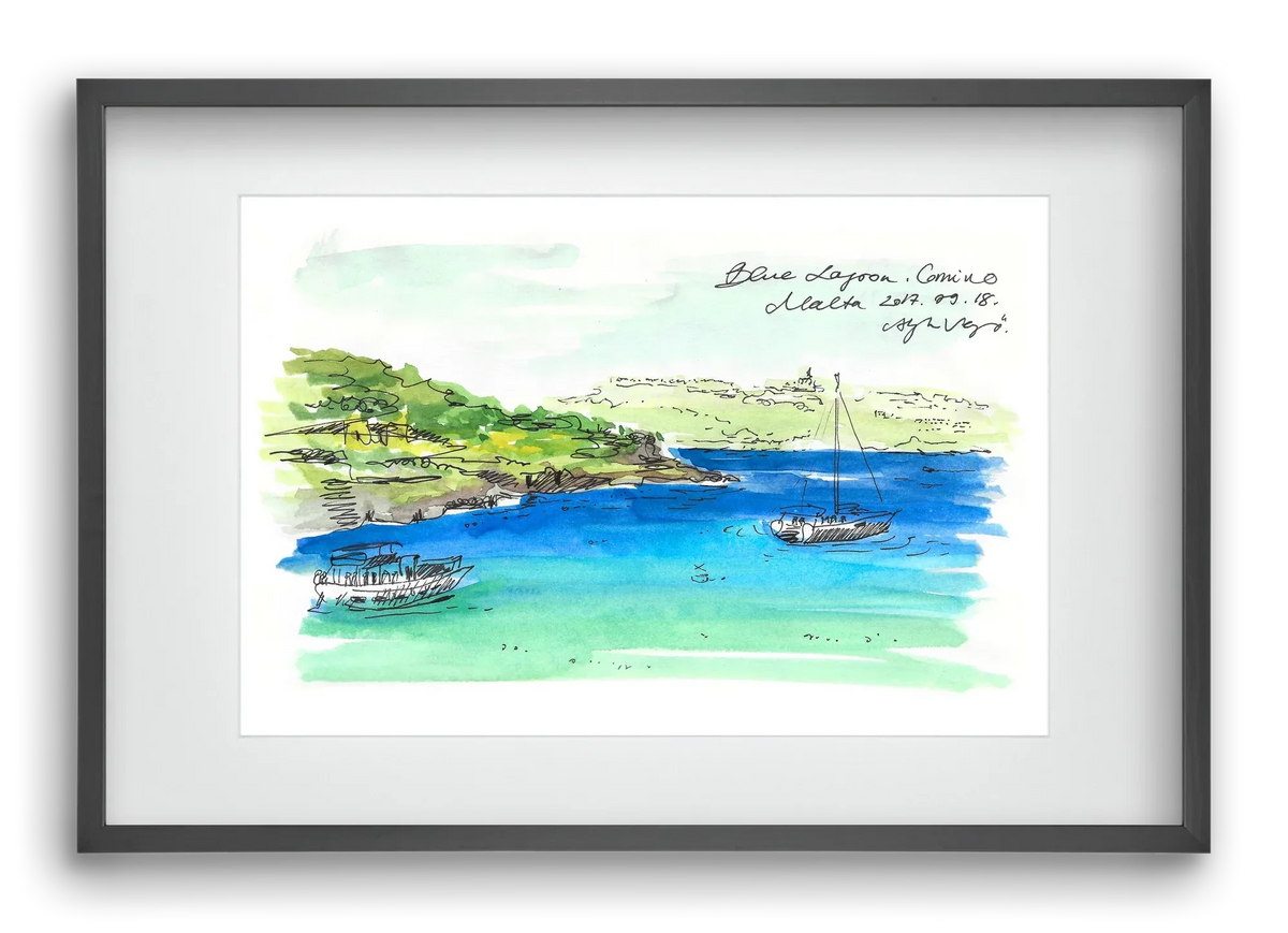 MALTA AQUARELLE NO.6 - artbridge