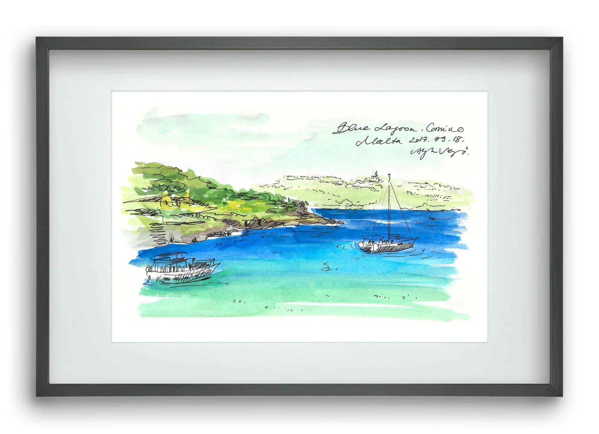 MALTA AQUARELLE NO.6 - artbridge