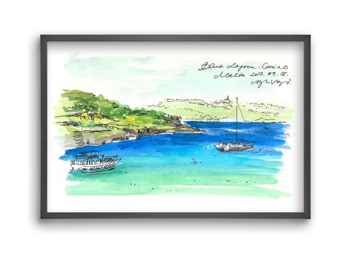 MALTA AQUARELLE NO.6 - artbridge