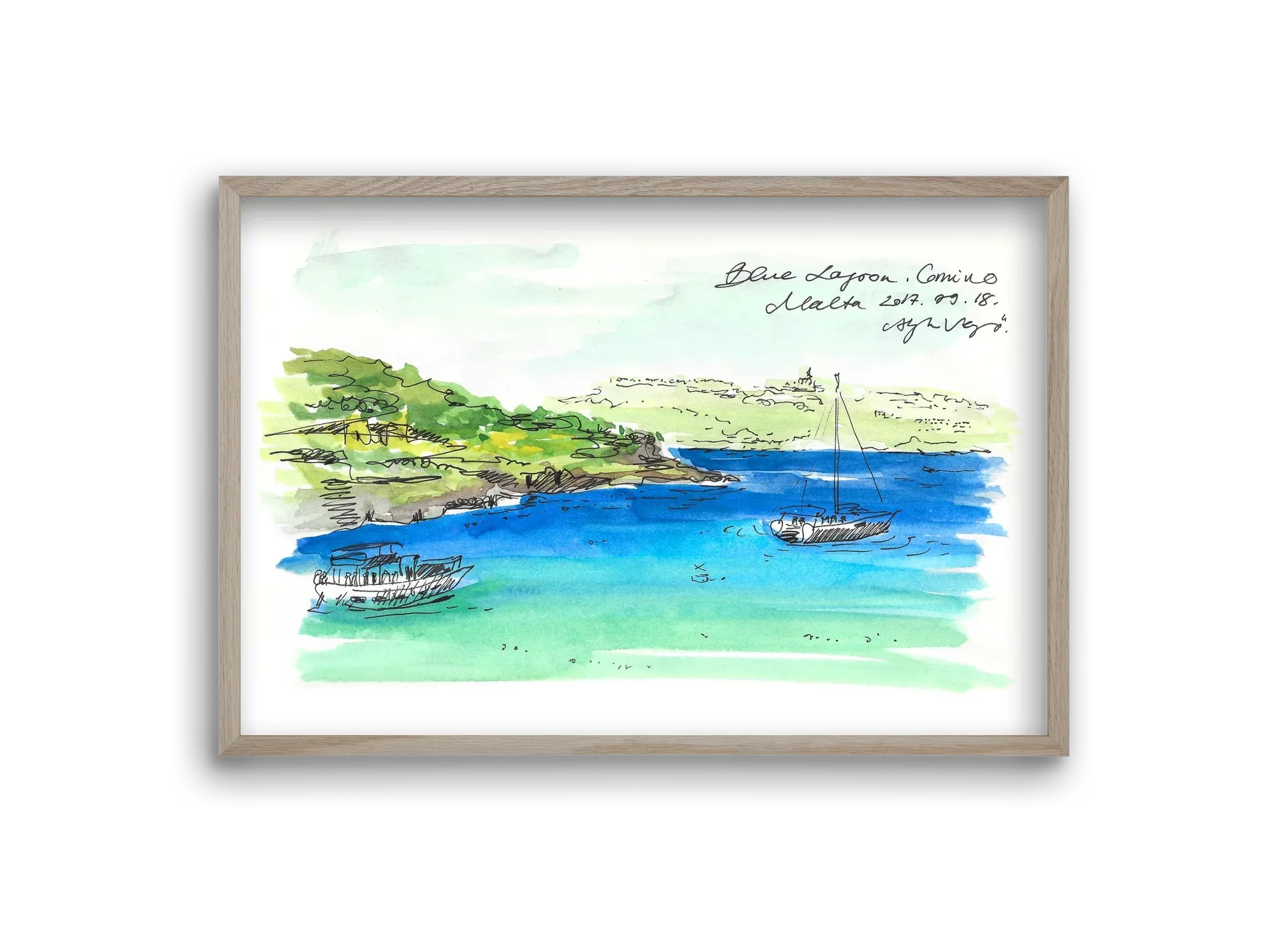 MALTA AQUARELLE NO.6 - artbridge