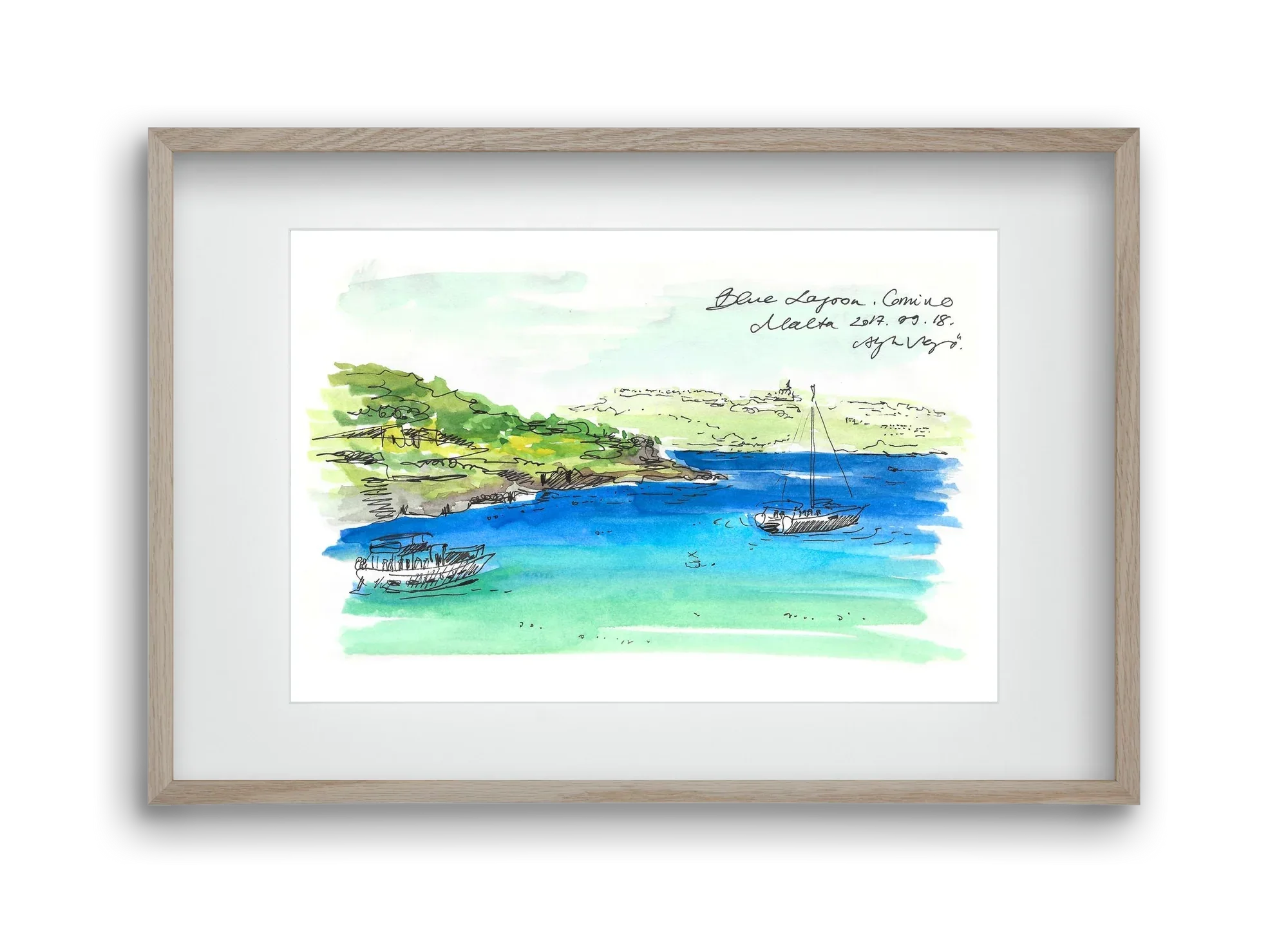 MALTA AQUARELLE NO.6 - artbridge
