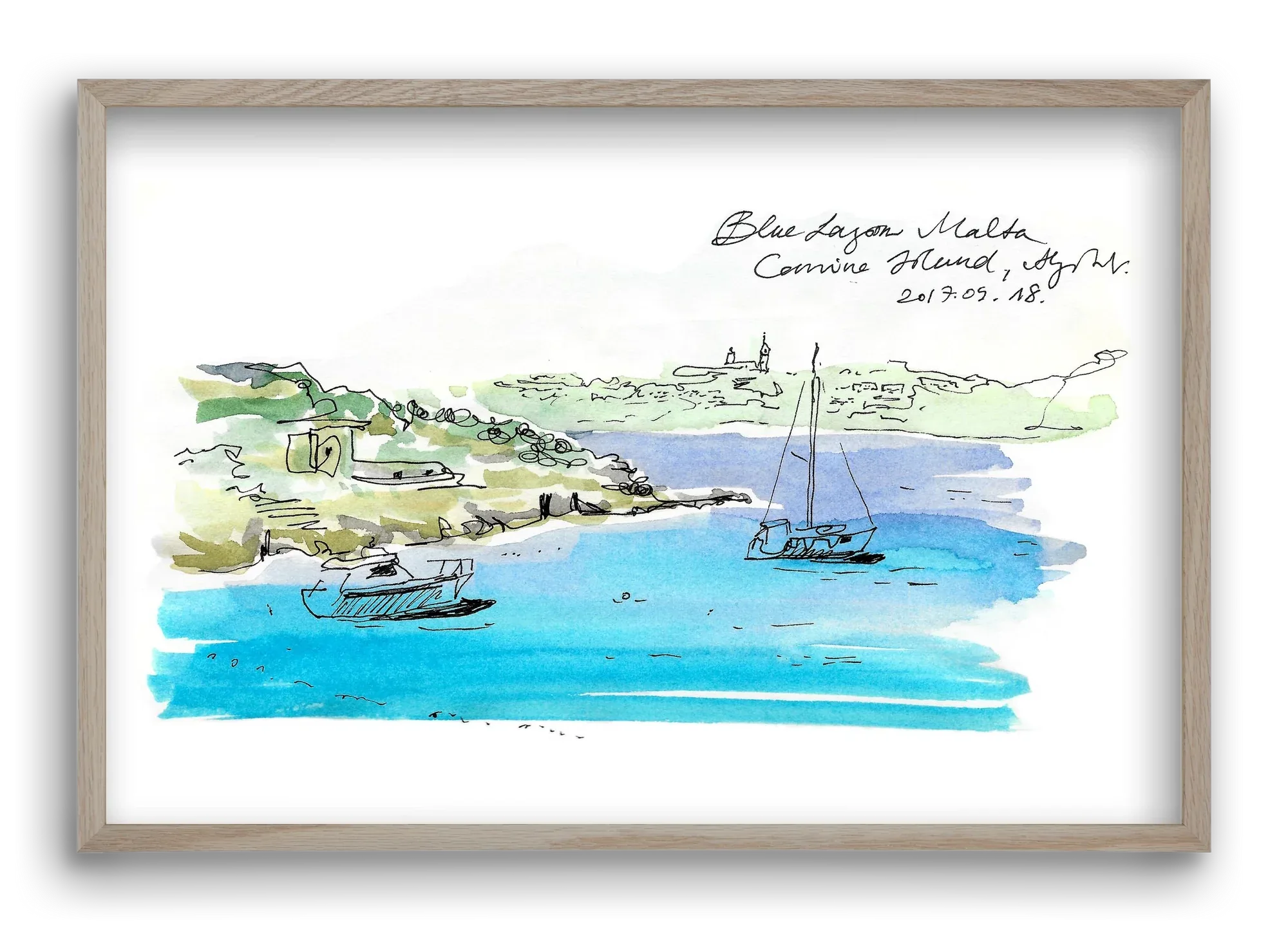 MALTA AQUARELLE NO.7 - artbridge