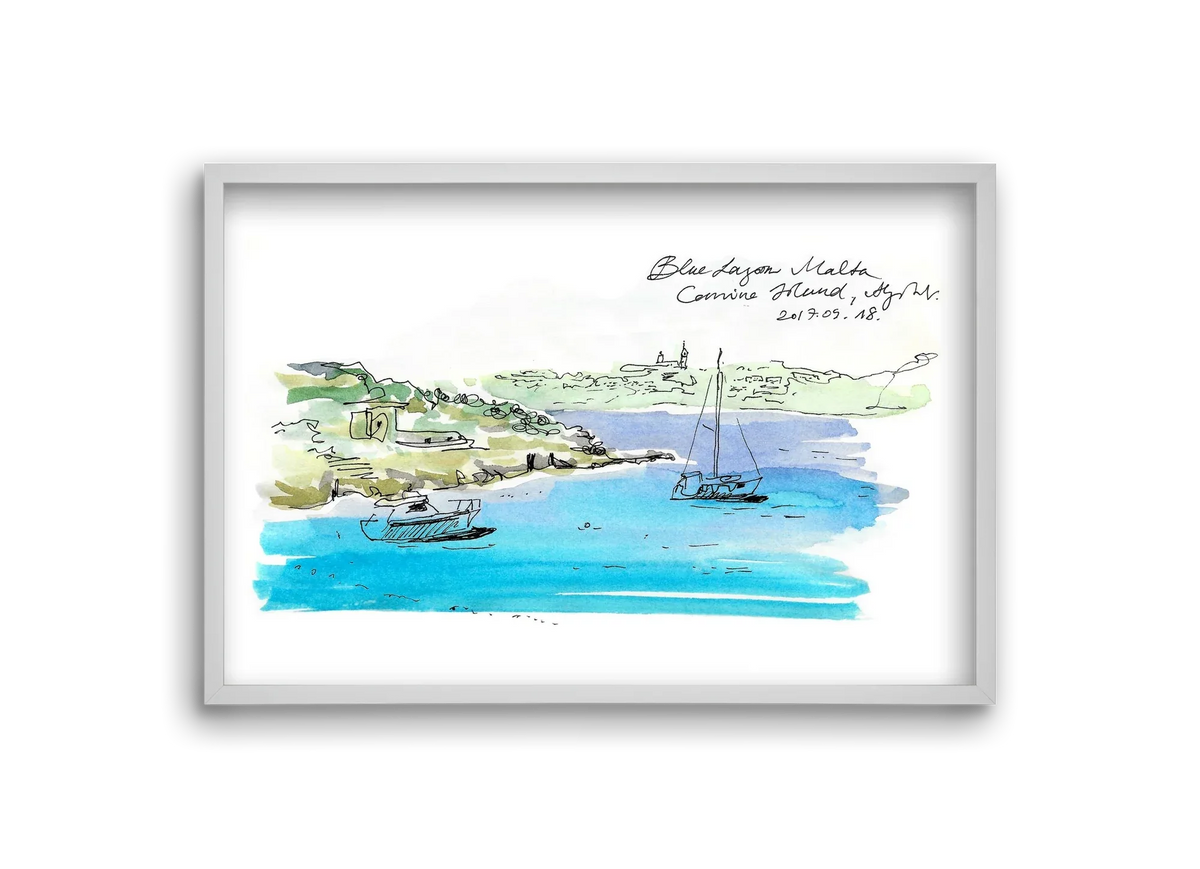 MALTA AQUARELLE NO.7 - artbridge