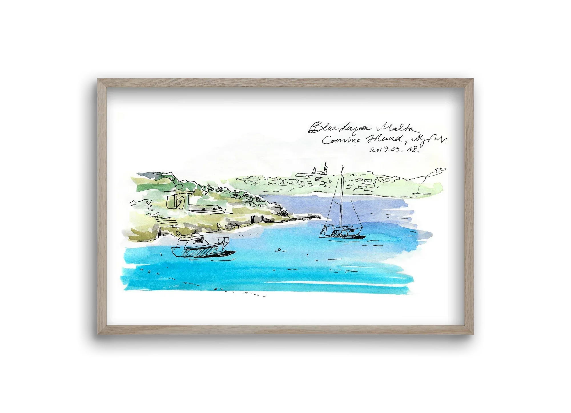 MALTA AQUARELLE NO.7 - artbridge
