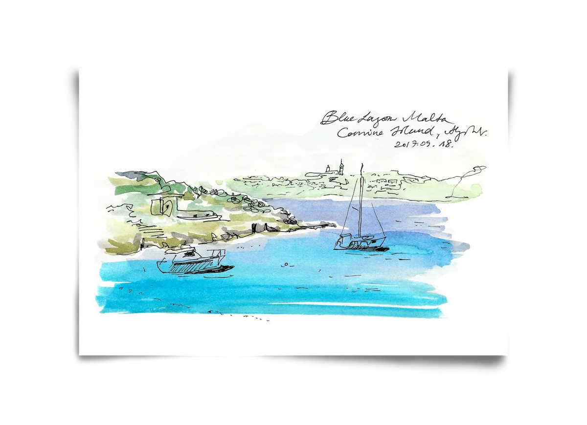 MALTA AQUARELLE NO.7 - artbridge