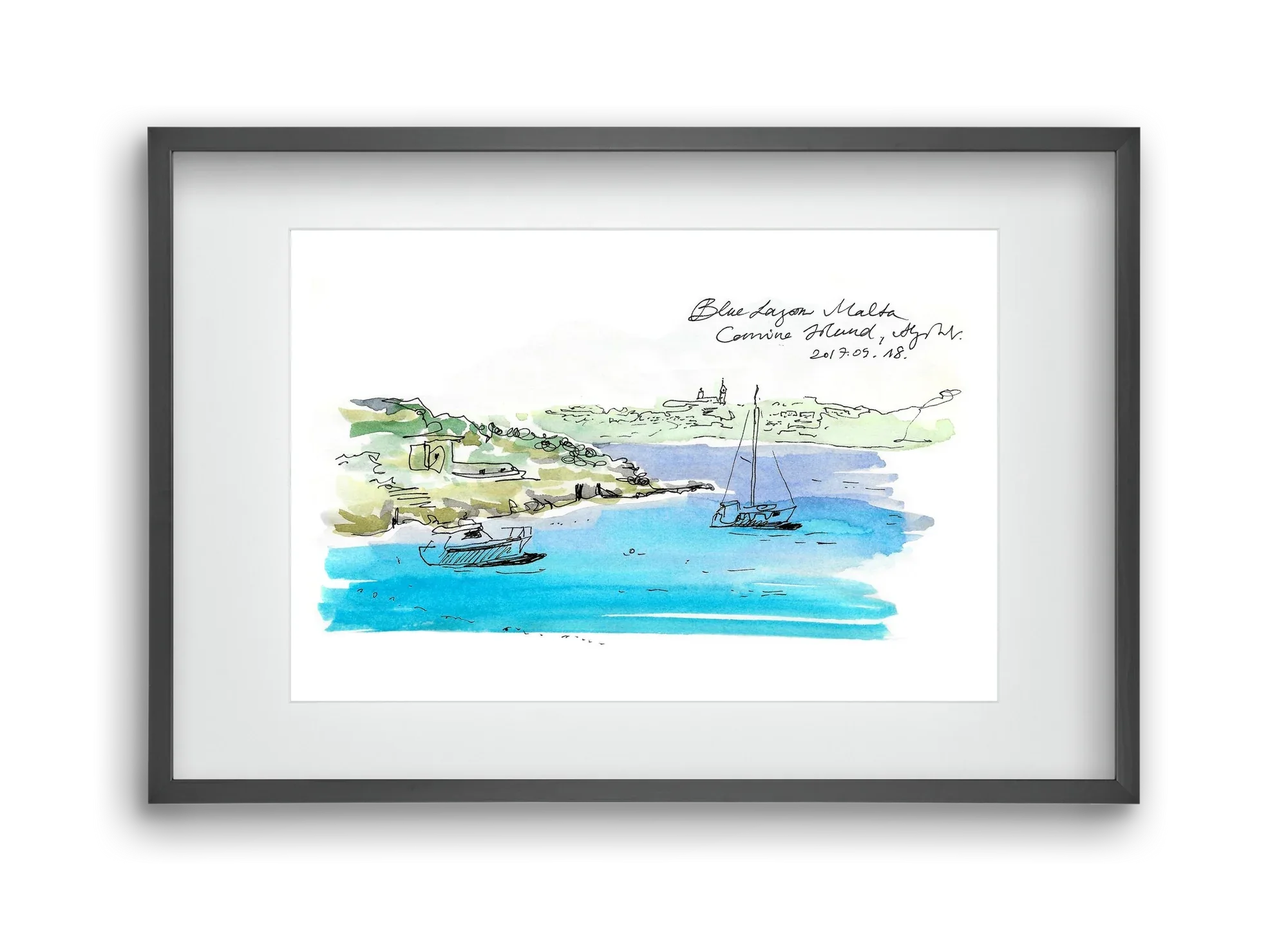 MALTA AQUARELLE NO.7 - artbridge