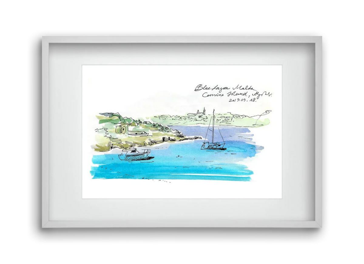 MALTA AQUARELLE NO.7 - artbridge