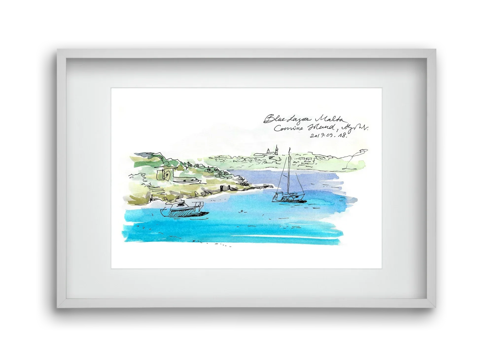 MALTA AQUARELLE NO.7 - artbridge