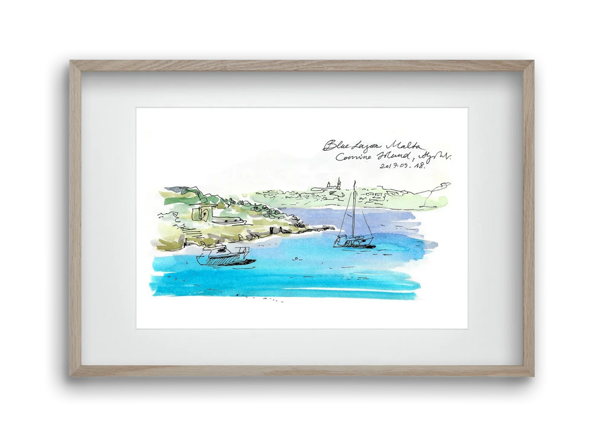 MALTA AQUARELLE NO.7 - artbridge
