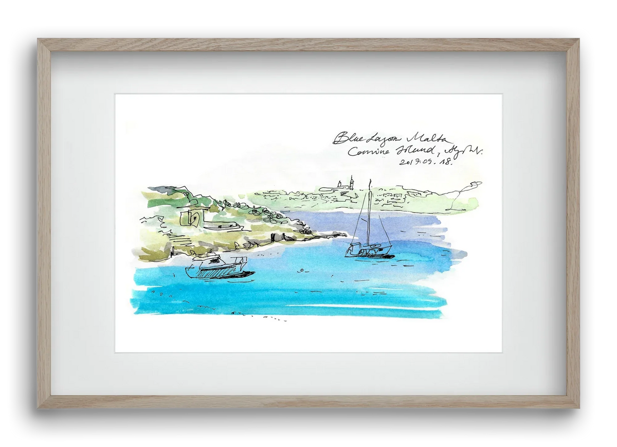MALTA AQUARELLE NO.7 - artbridge