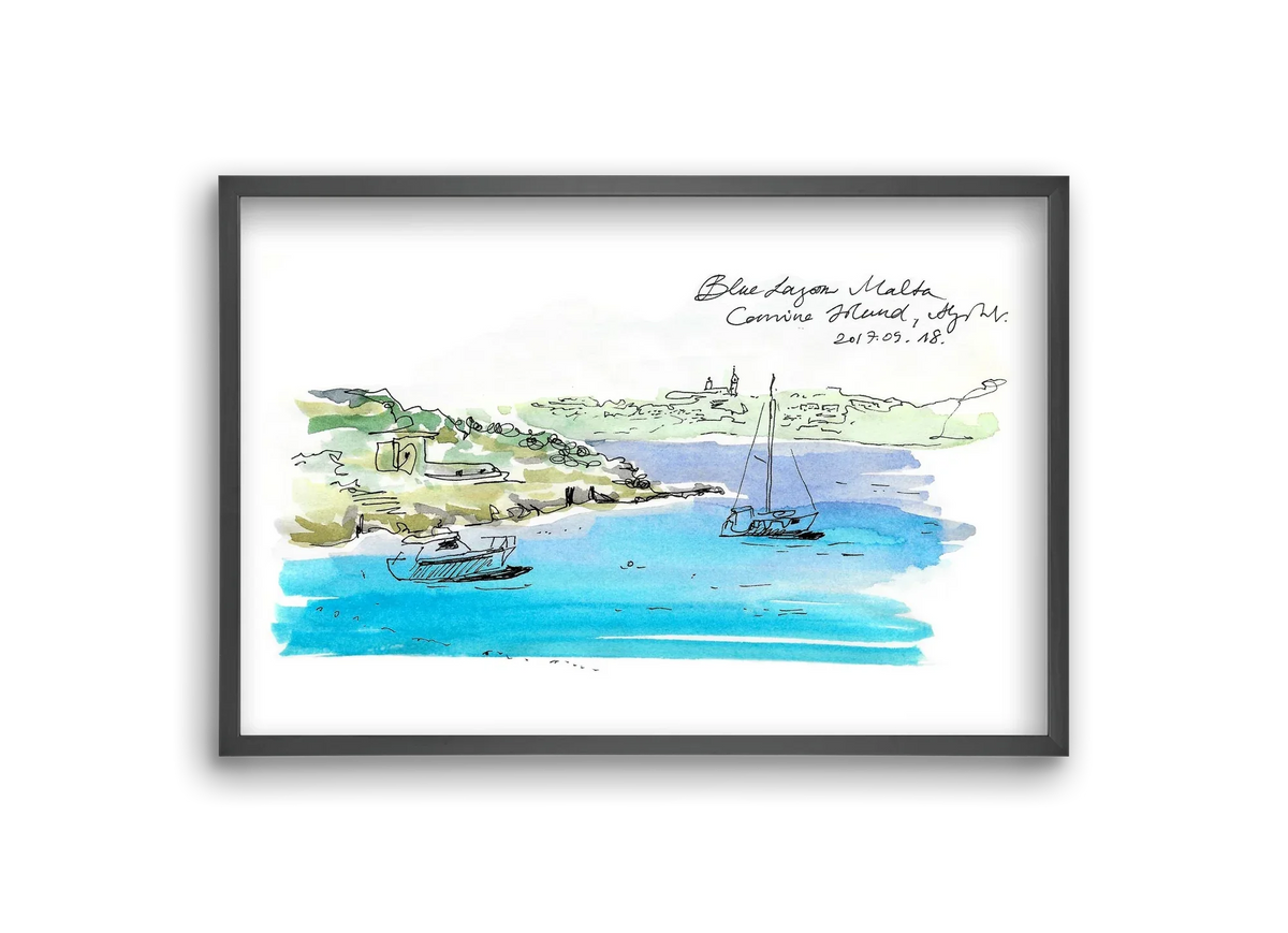 MALTA AQUARELLE NO.7 - artbridge