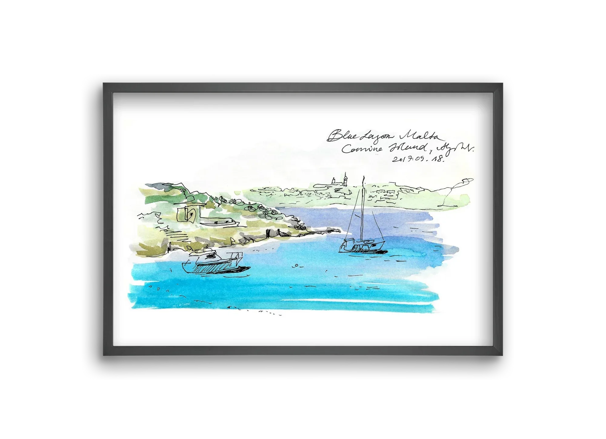 MALTA AQUARELLE NO.7 - artbridge