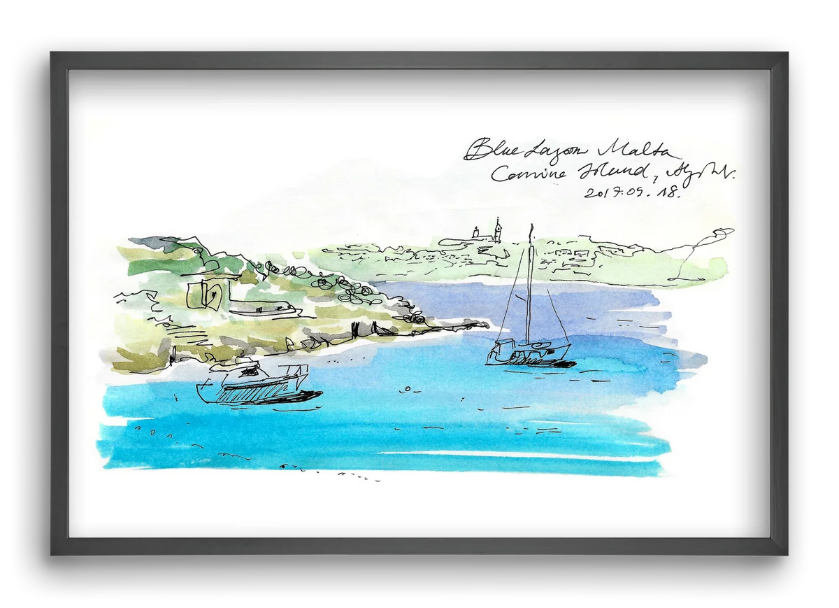 MALTA AQUARELLE NO.7 - artbridge