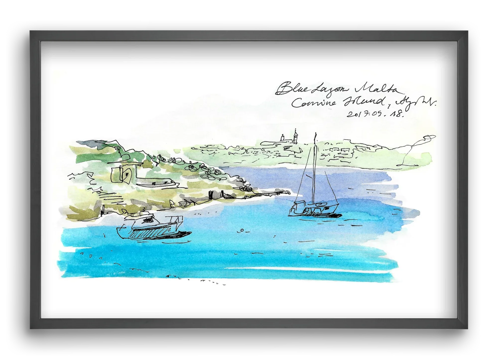 MALTA AQUARELLE NO.7 - artbridge