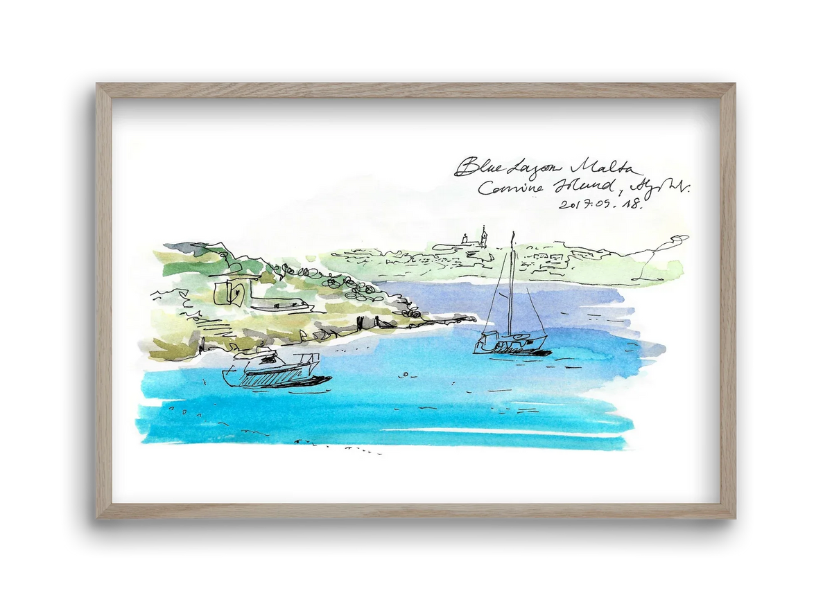 MALTA AQUARELLE NO.7 - artbridge