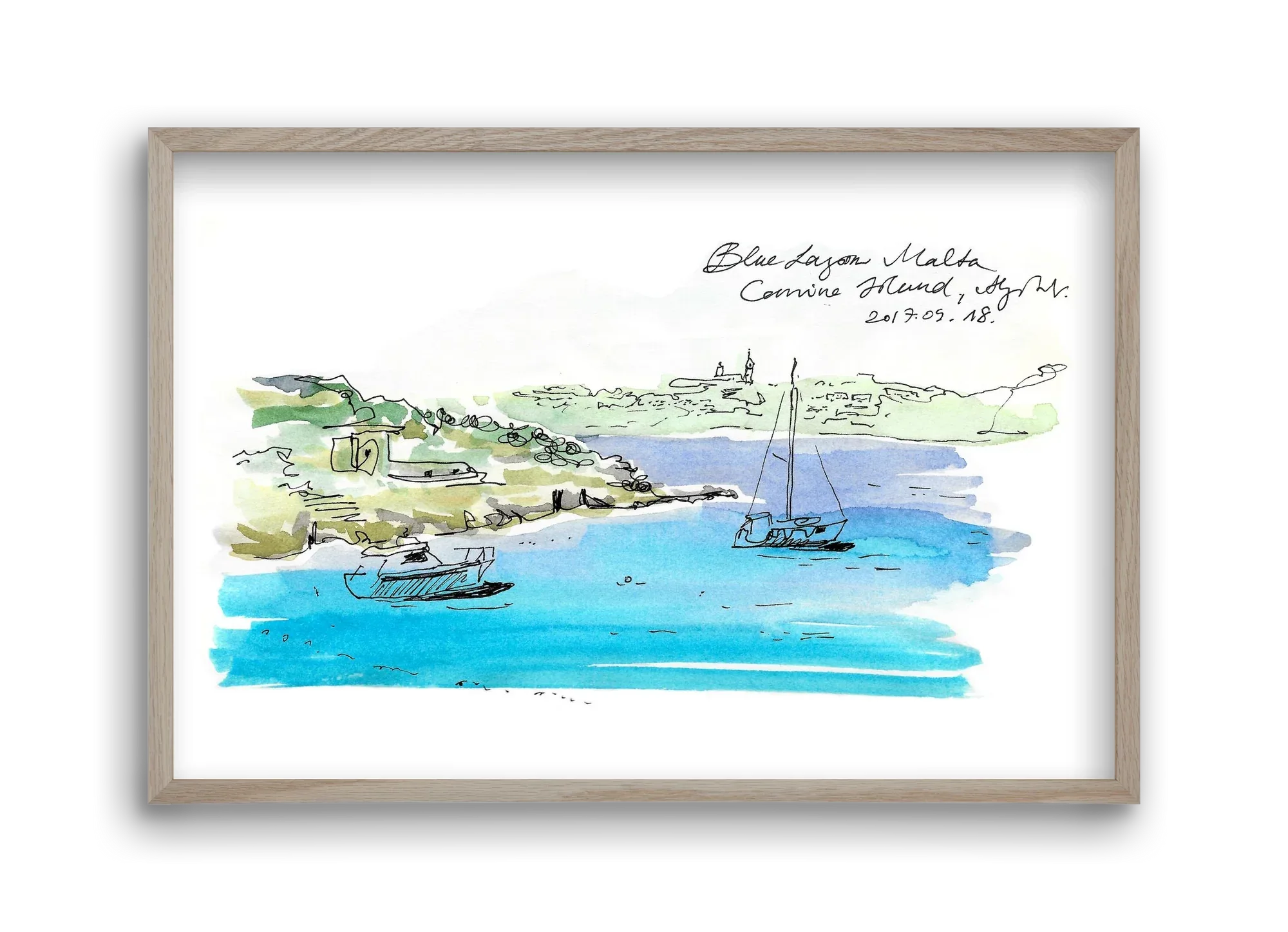 MALTA AQUARELLE NO.7 - artbridge