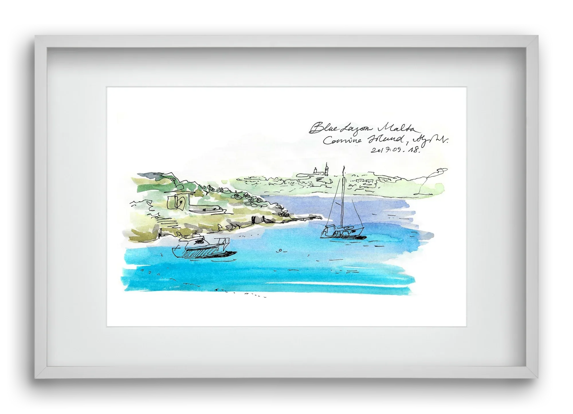 MALTA AQUARELLE NO.7 - artbridge