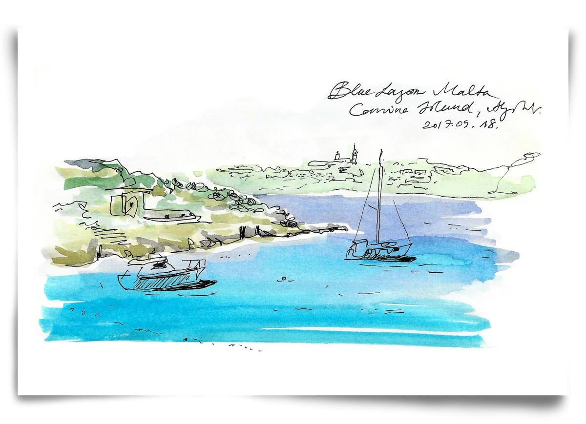 MALTA AQUARELLE NO.7 - artbridge