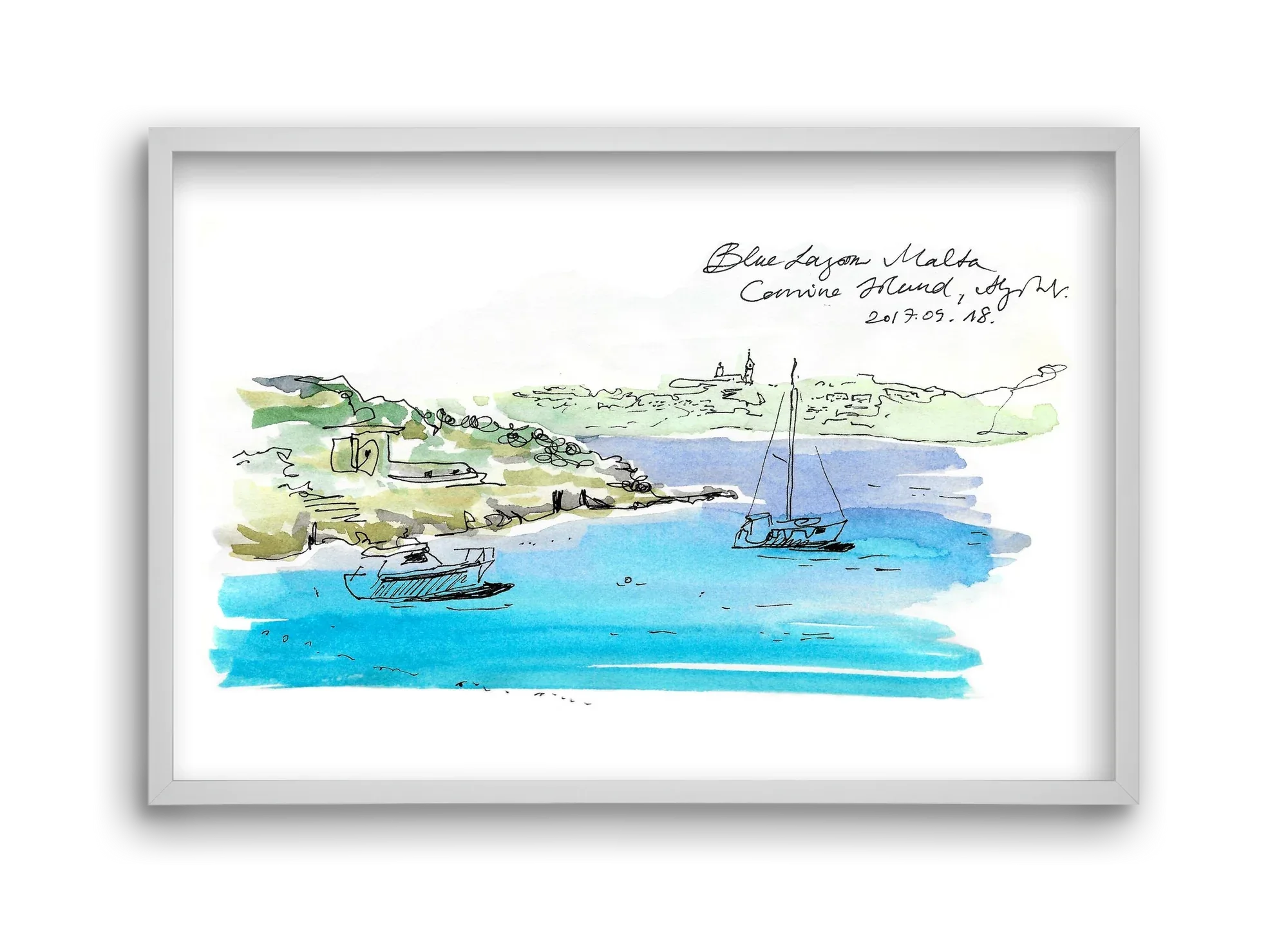 MALTA AQUARELLE NO.7 - artbridge