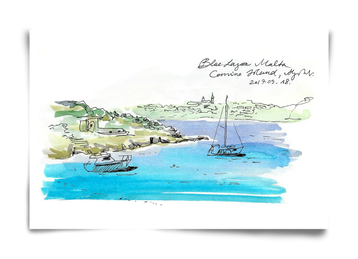 MALTA AQUARELLE NO.7 - artbridge