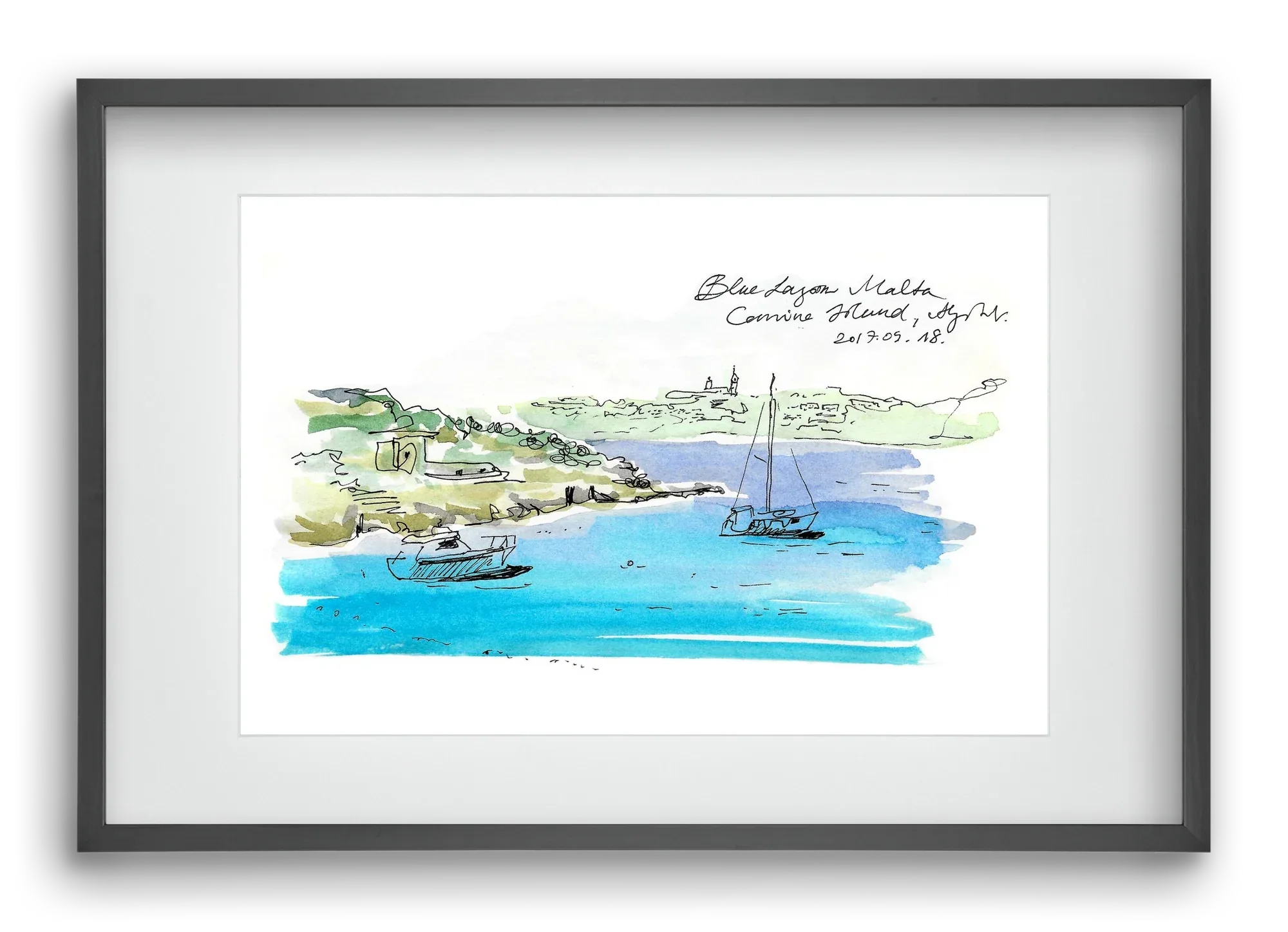 MALTA AQUARELLE NO.7 - artbridge