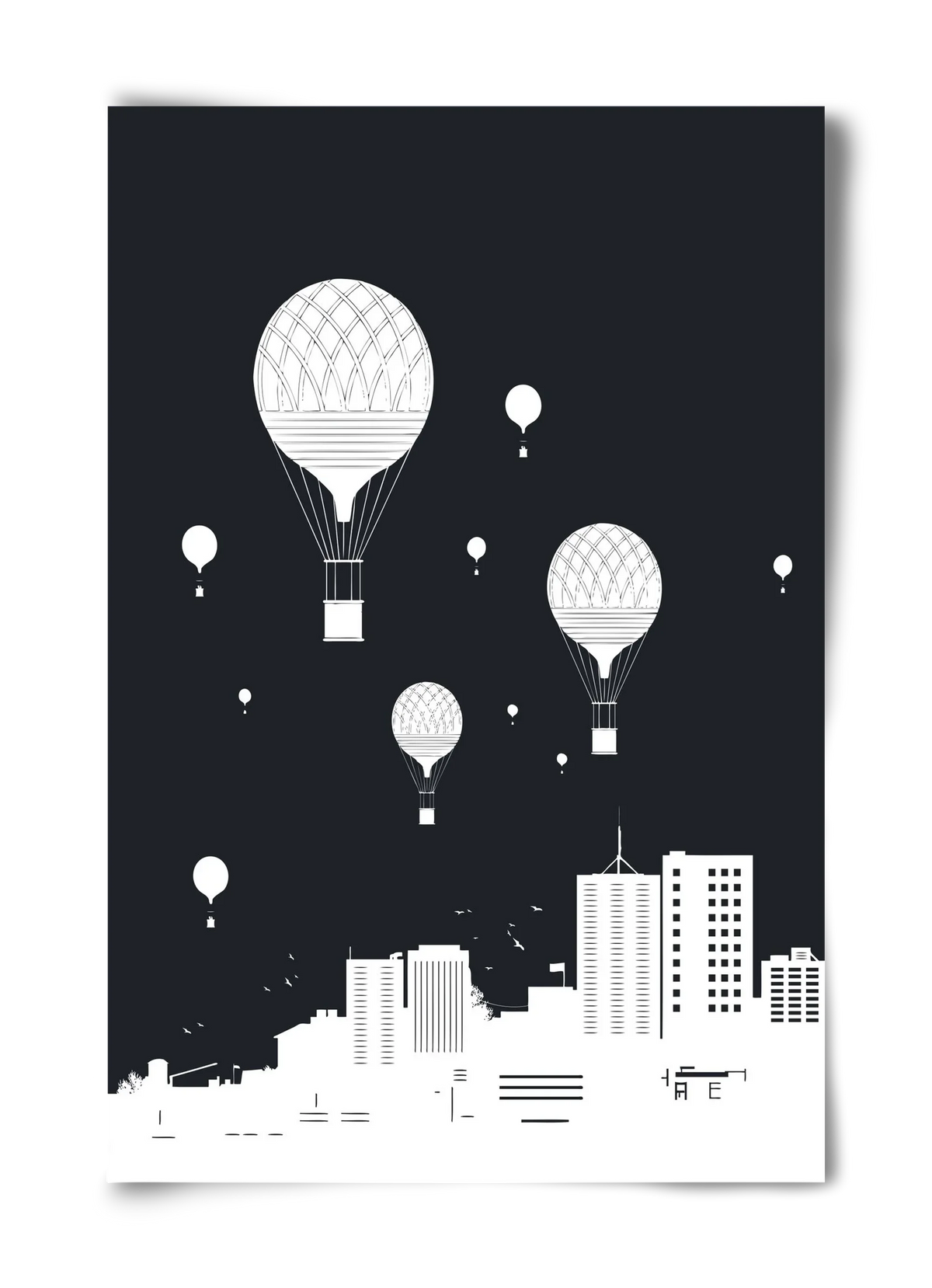 Balloons and the city - artbridge