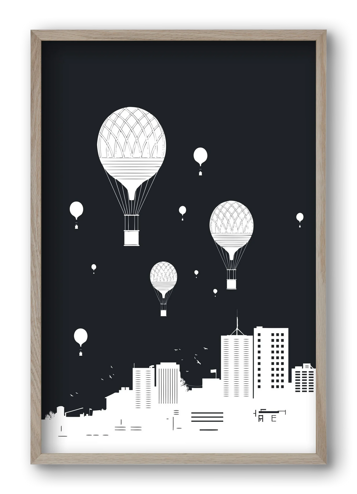 Balloons and the city - artbridge