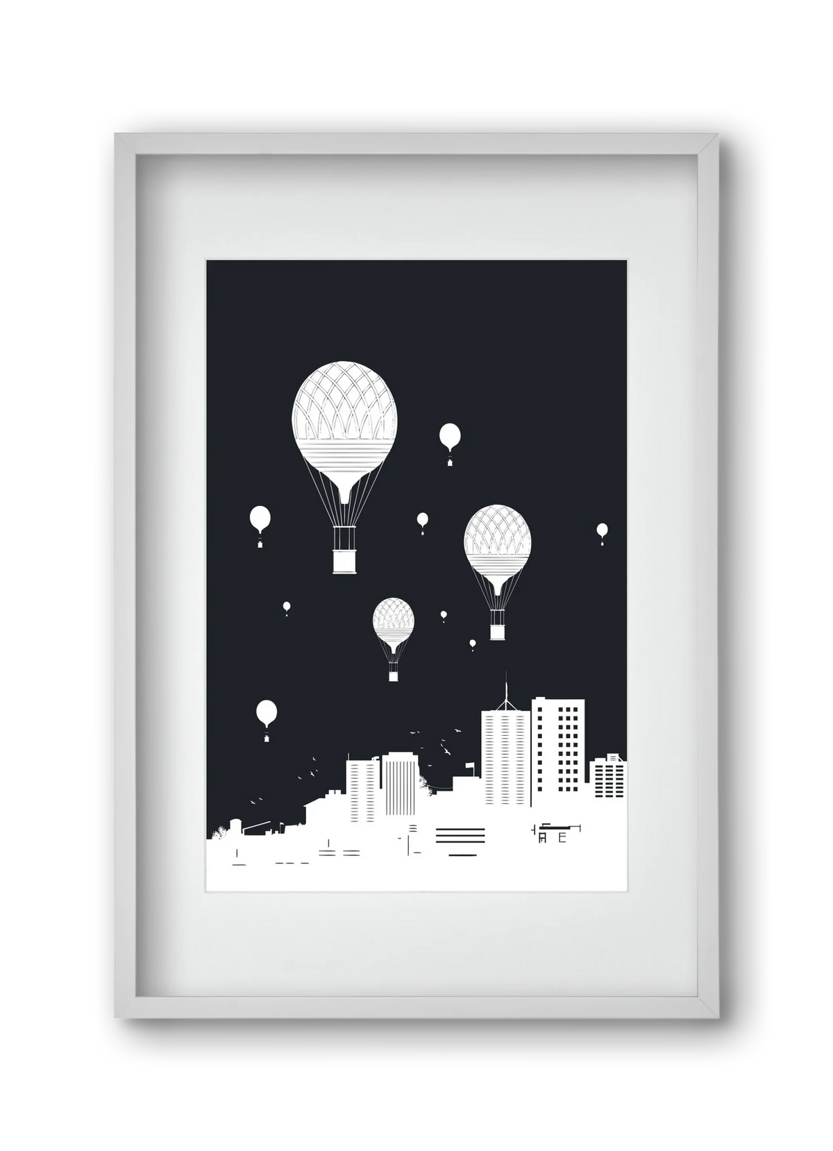 Balloons and the city - artbridge