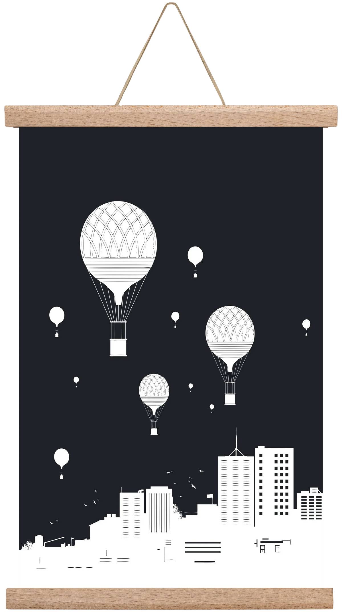 Balloons and the city - artbridge