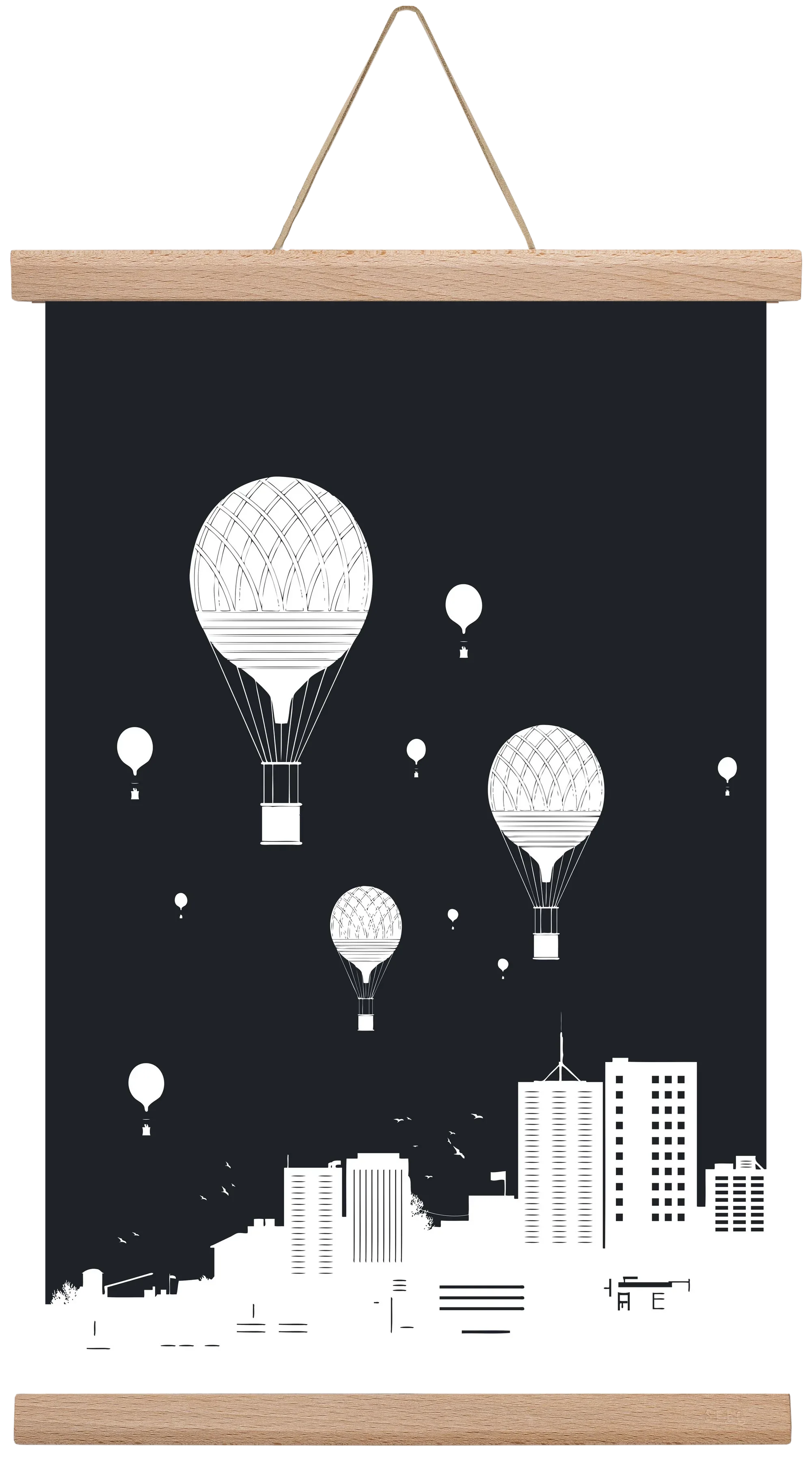 Balloons and the city - artbridge