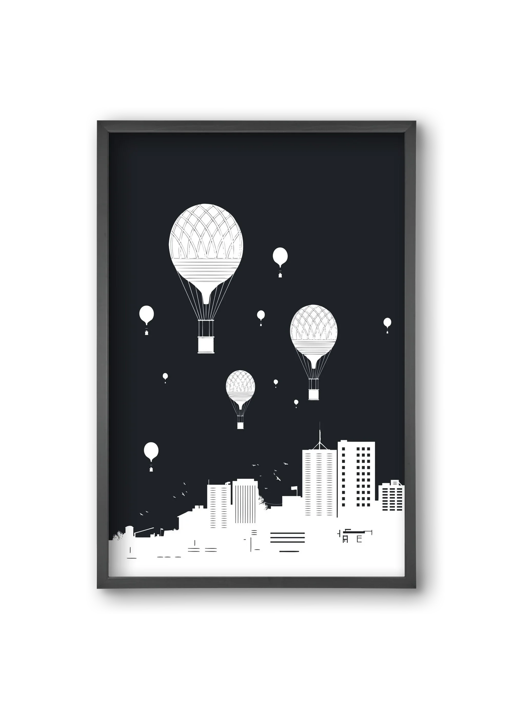 Balloons and the city - artbridge