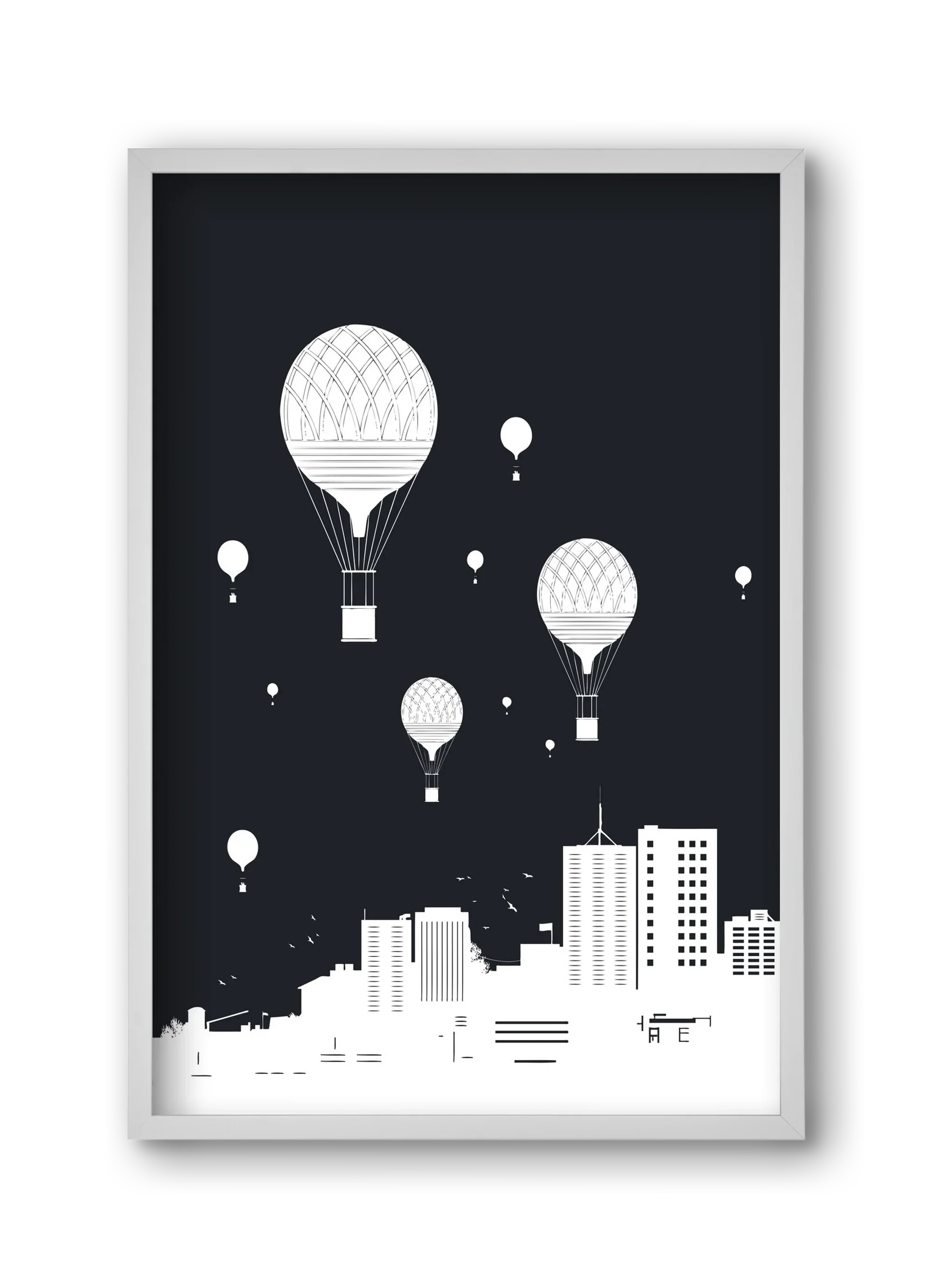 Balloons and the city - artbridge