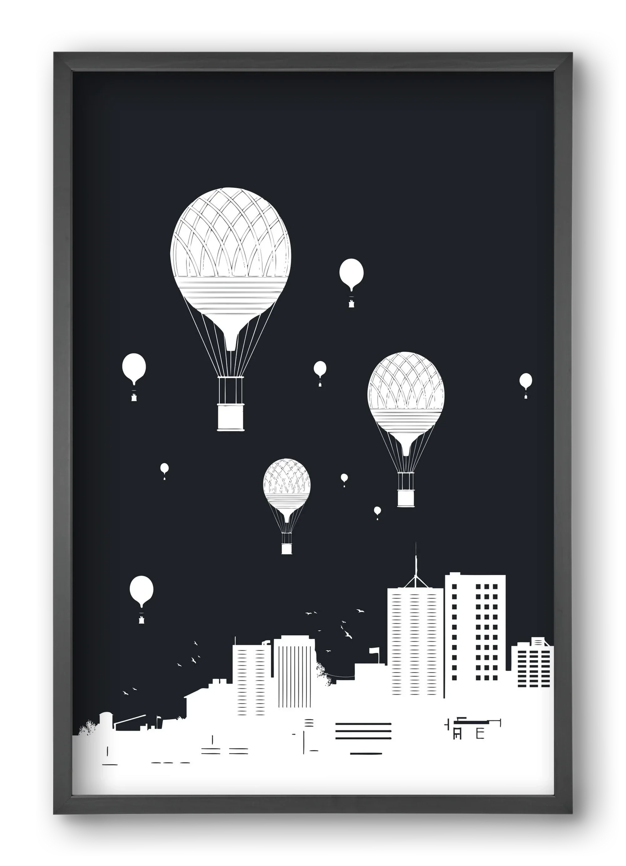 Balloons and the city - artbridge