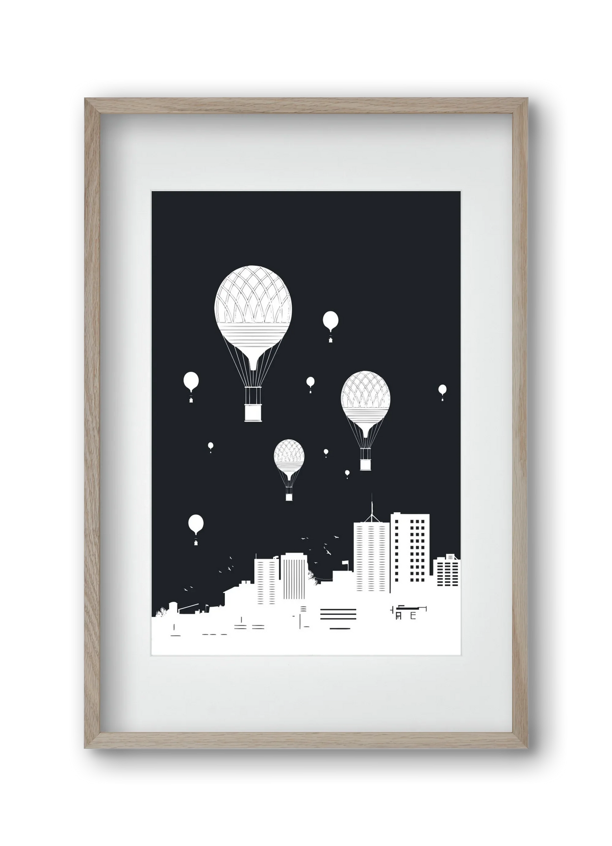 Balloons and the city - artbridge