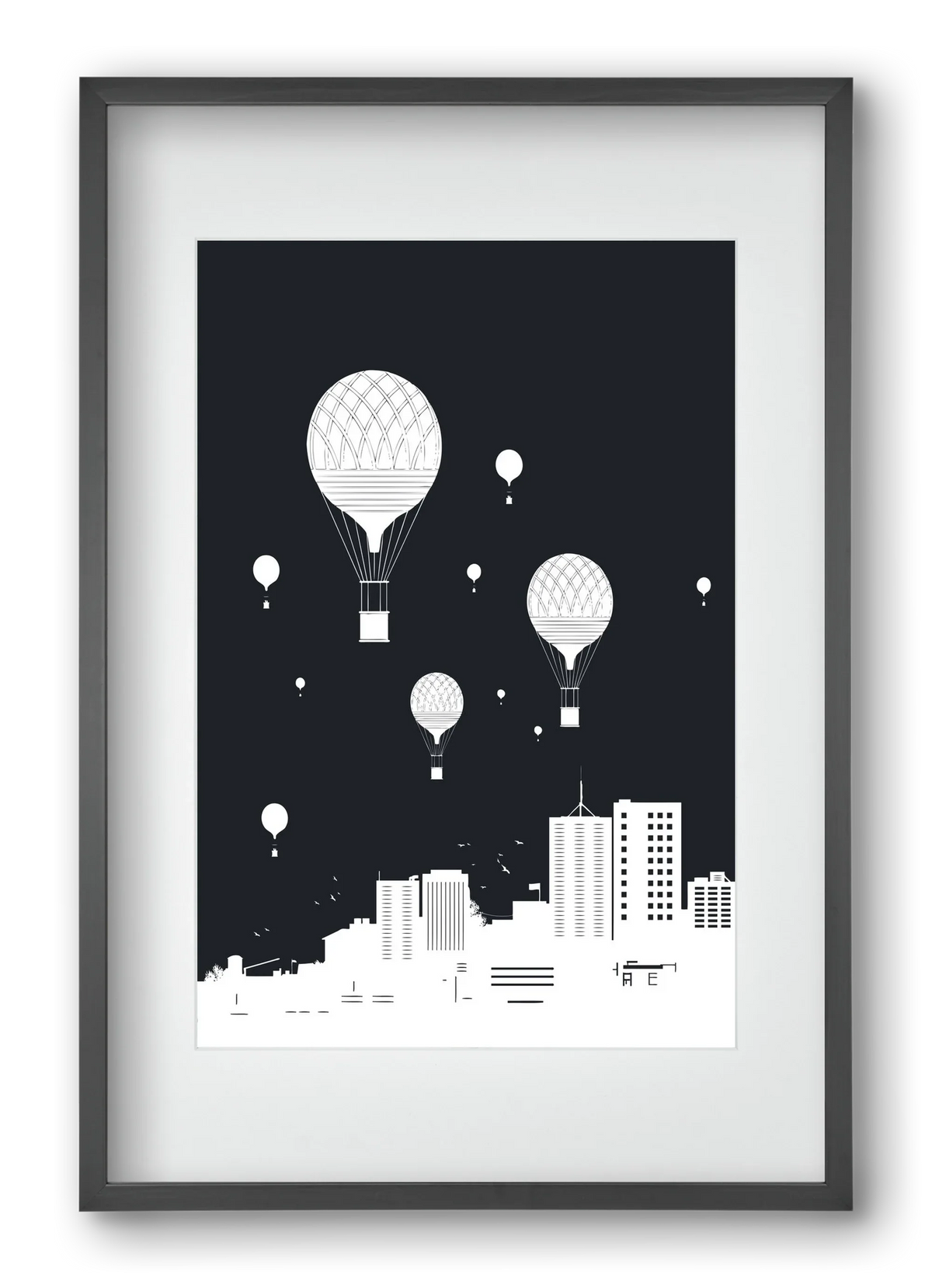 Balloons and the city - artbridge