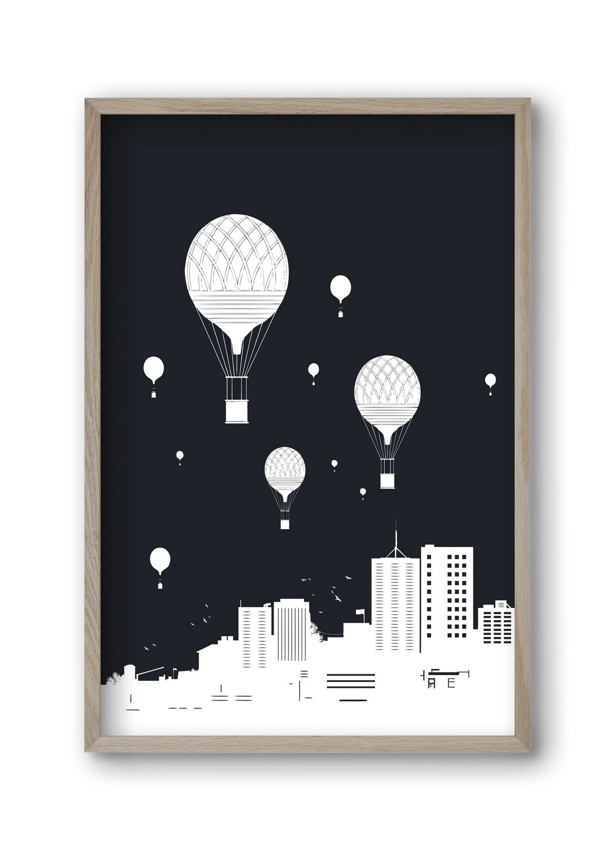 Balloons and the city - artbridge