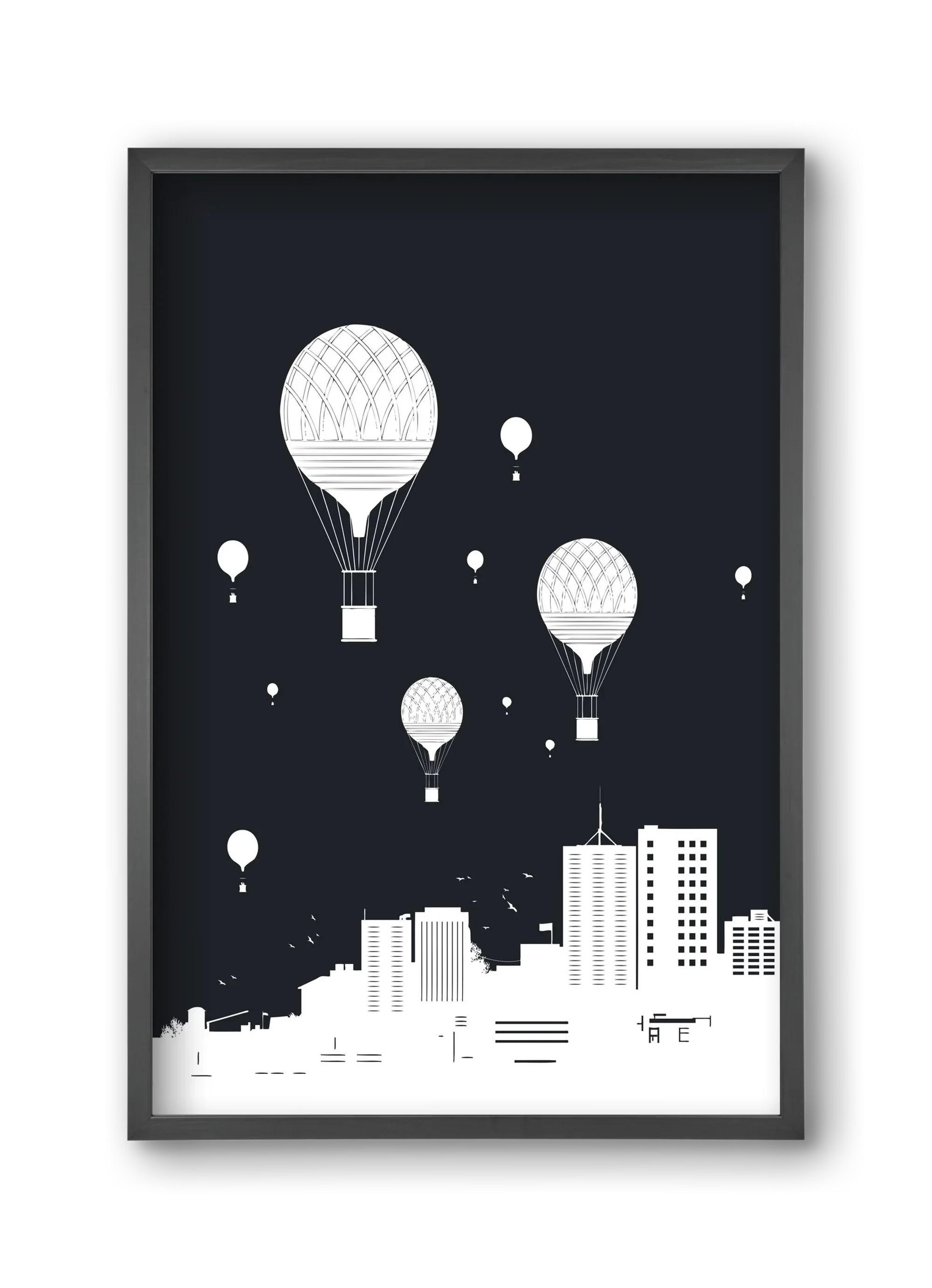 Balloons and the city - artbridge