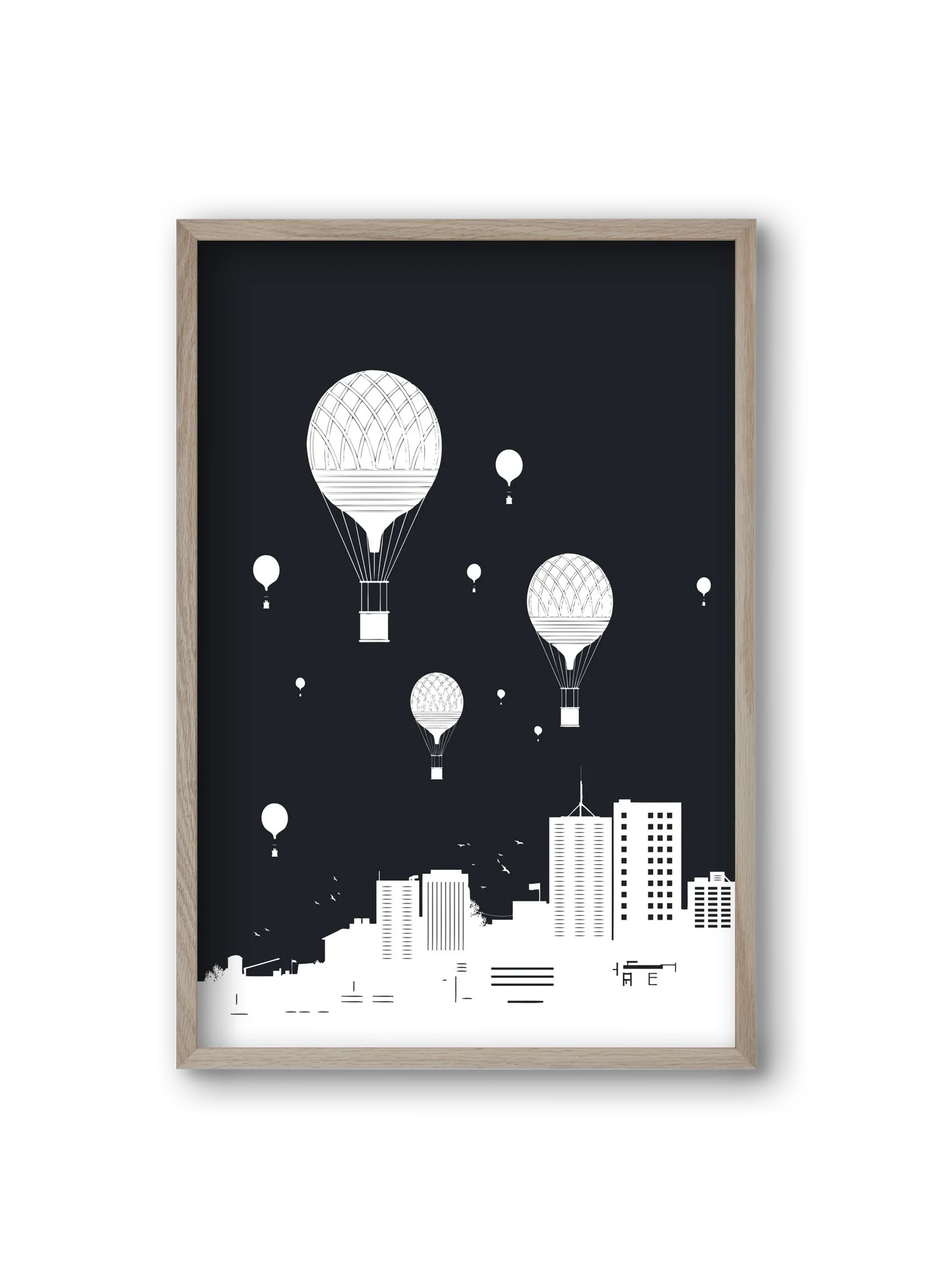 Balloons and the city - artbridge